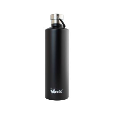 Cheeki Stainless Steel Bottle Classic Matte Black (Large) 1L